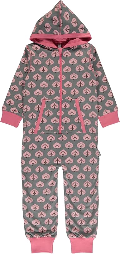 Maxomorra One Piece Leaf 134 140 Cm 9 10 Years Grey Amazon Co Uk Clothing
