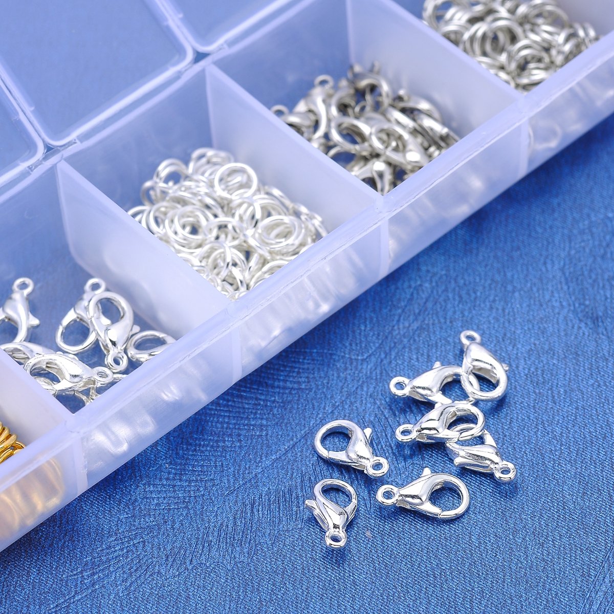 Multicolore Anneaux Ouverts Fermoirs Mousquetons Laiton Pour Diy Bijoux 3 Couleurs En Alliage 7mm 14mmx7mm Fermoirs Cuisine Maison Gofinancefl Com