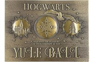 Fanattik Official Harry Potter Yule Ball Ticket Limited Edition - Harry Potter Collectible - Only 9995 Worldwide - Harry Potter Gifts