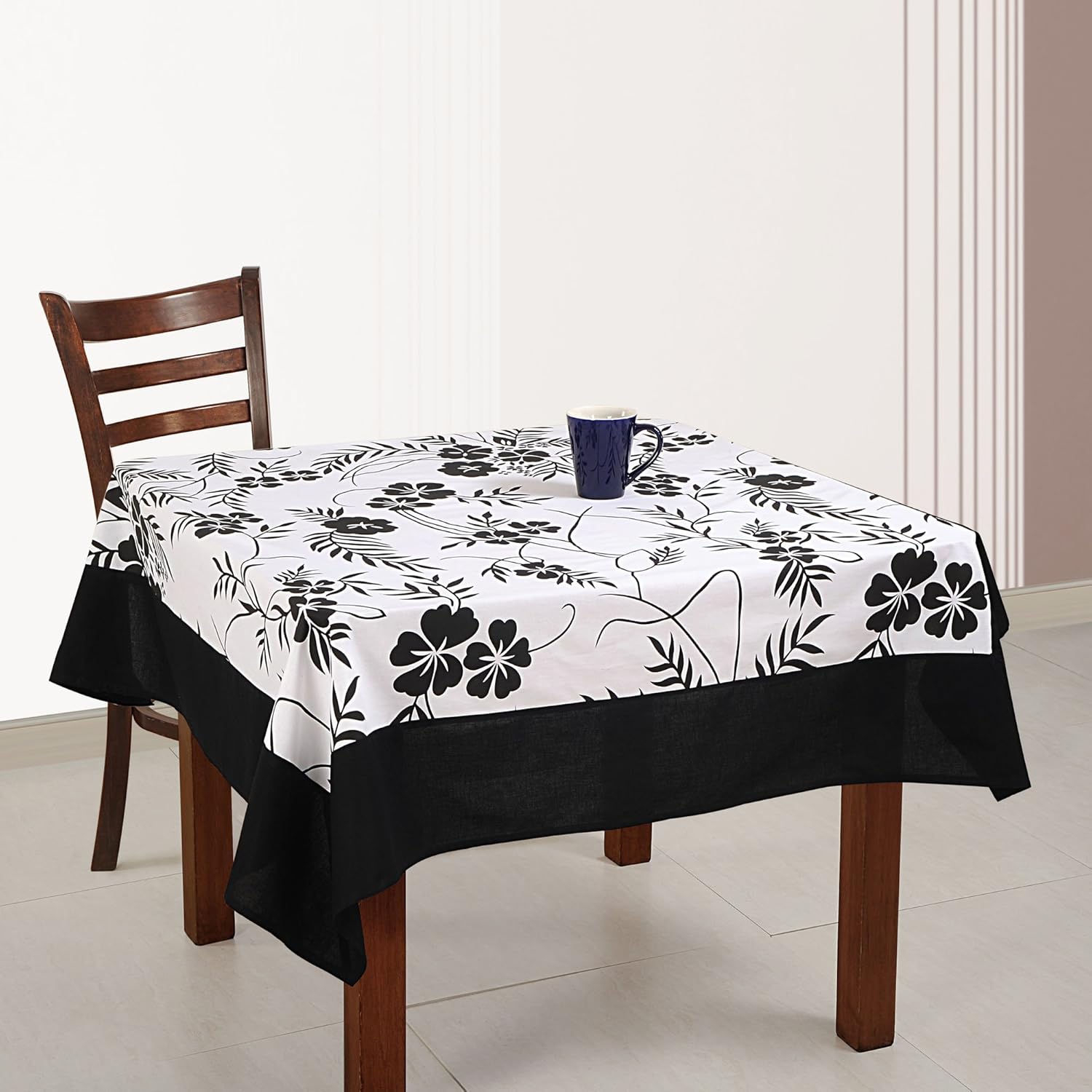 Buy Cotton Indian Home Décor 54 Inches Square Printed Floral Tablecloth