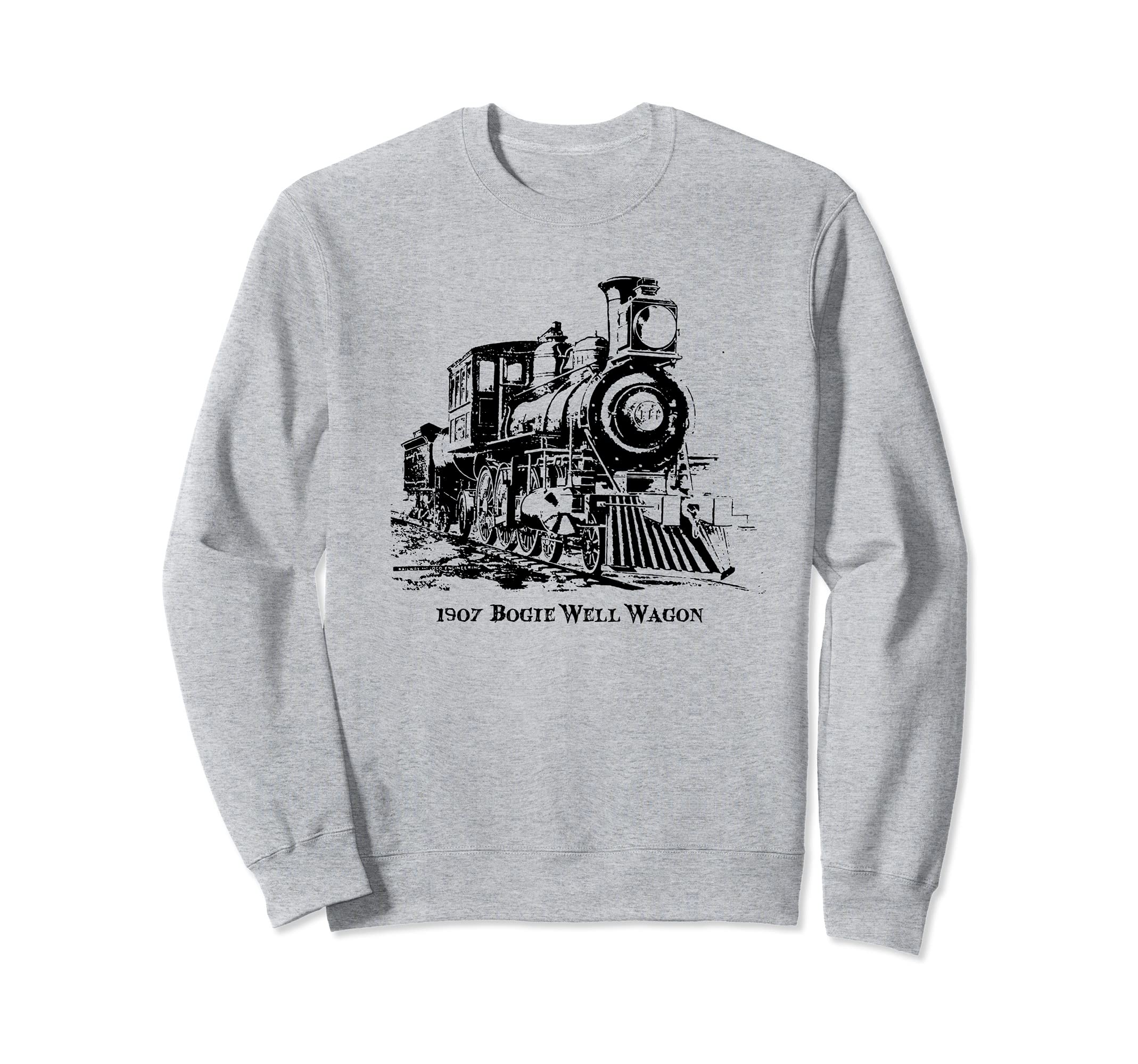 Vintage Locomotive Train Railroad Bogie Well Wagon 1907 Sweatshirt