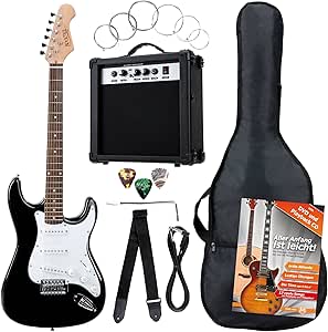 Rocktile 19331 - Pack guitarra eléctrica Banger 7 piezas, color ...