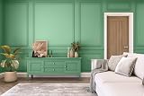Hemway Misty Green Peel & Stick Chalk Paint Sample A5 Colour Swatch view 5