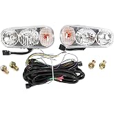 7BLACKSMITHS Universal Halogen Snow Plow Lights Kit for Boss Western Meyer | Blizzard Curtis