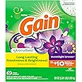 Gain Powder Laundry Detergent for Regular and HE Washers, Moonlight Breeze Scent, 93 ounces (Packaging May Vary)
