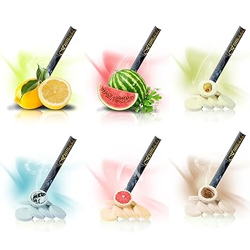 Wegwerf E Shisha 10 Stück gemischt e-Shisha elektronische Wasserpfeife Pen Stick Stift VAPOR in verschiedenen Geschmäckern bi