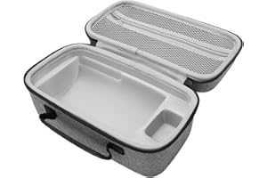 Hard Travel Case for The Freestyle Nebula Anker Capsule 3 1080p Projector, Portable Waterproof Projector Bag with Soft Interi