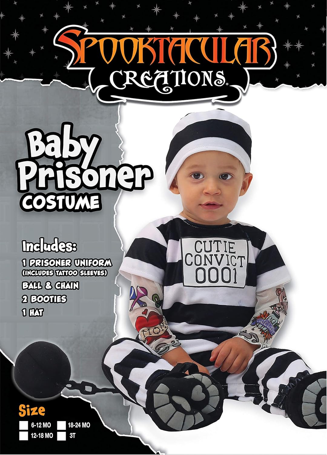 baby prisoner costume