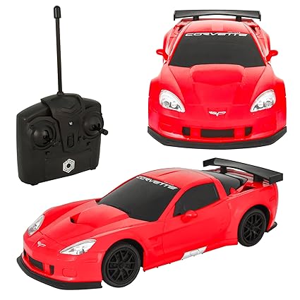red corvette remote control car