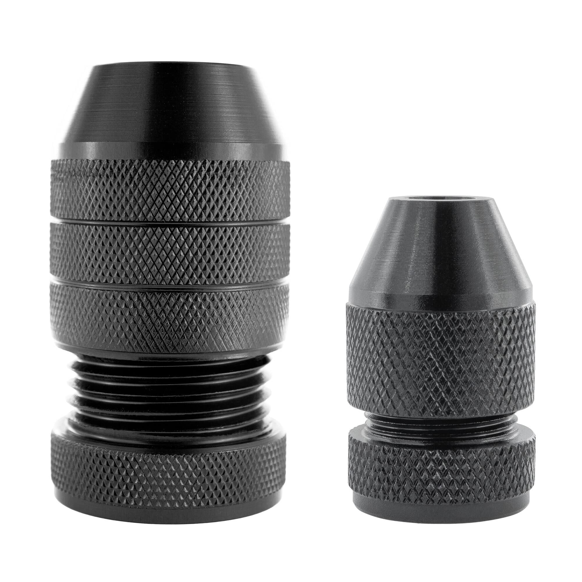 ENT 26512 Depth Stop Set, Variable Ø 3-11 mm, Aluminium Drill Stop for Wood Drill bits and Wood Twist Drill bits