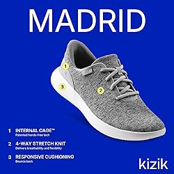 Kizik Slip On Sneakers: Madrid - Comfortable