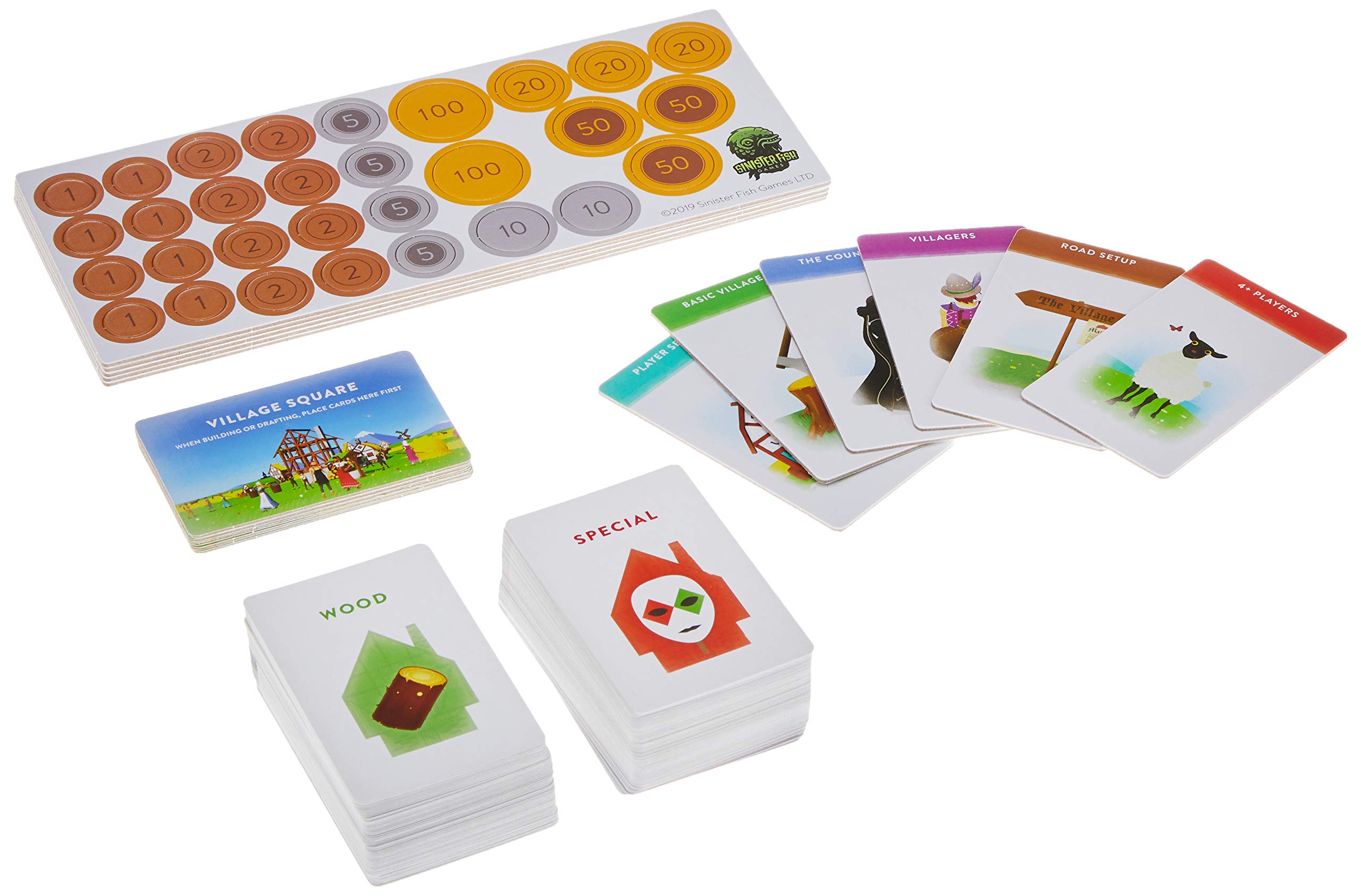 Sinister Fish Games SIF00030 Villagers, Mixed Colours