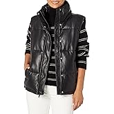 Andrew Marc Womens Straight-zip Vest0