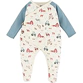 Mud Pie baby-boys Baby Farm Sleeper