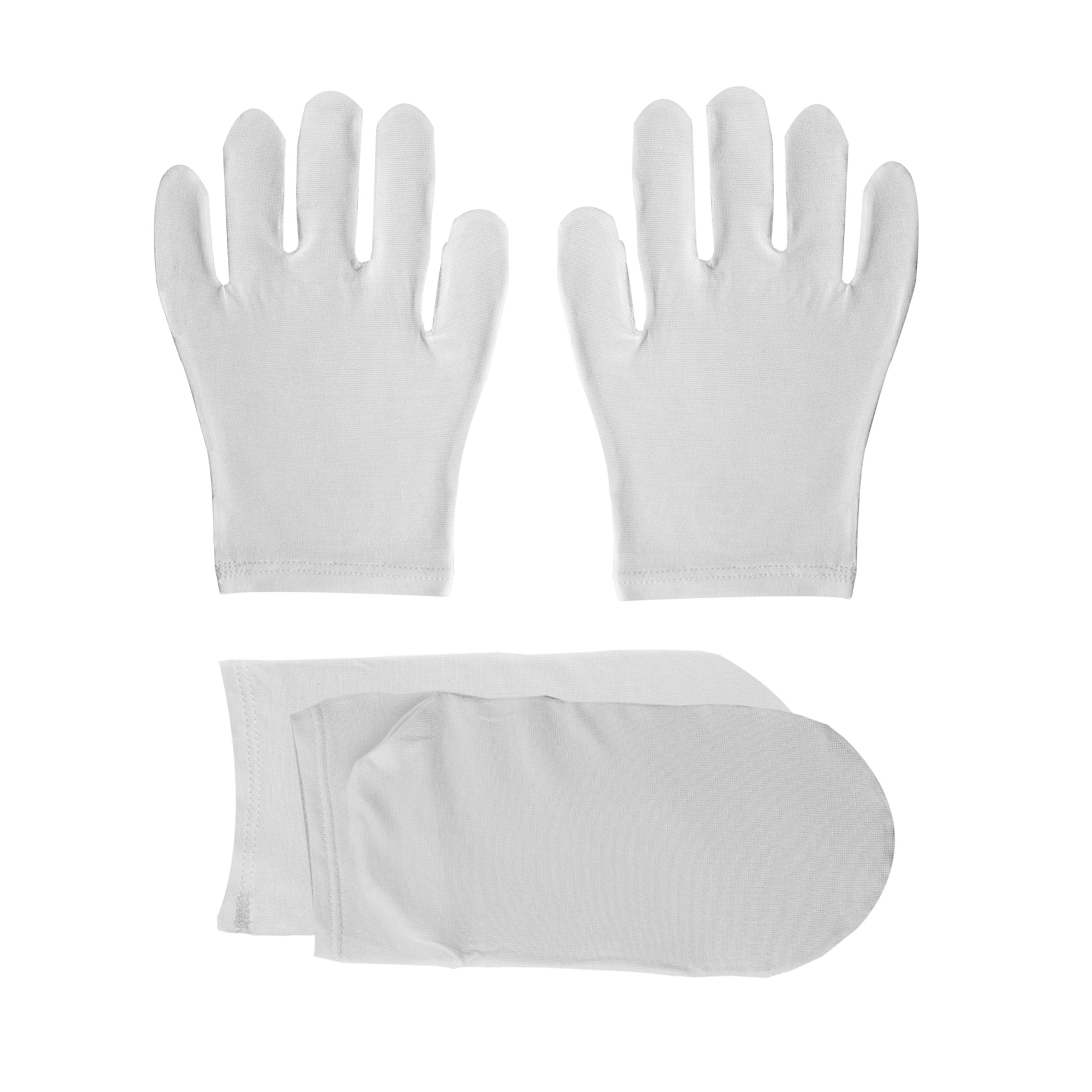 Jasmine Silk Ultmate Bamboo Moisturising Gloves and Socks Adult Eczema Feet Skincare One Size - Unisex …