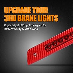 Cxdar Third 3rd Brake Light LED for 2005-2010 Jeep
