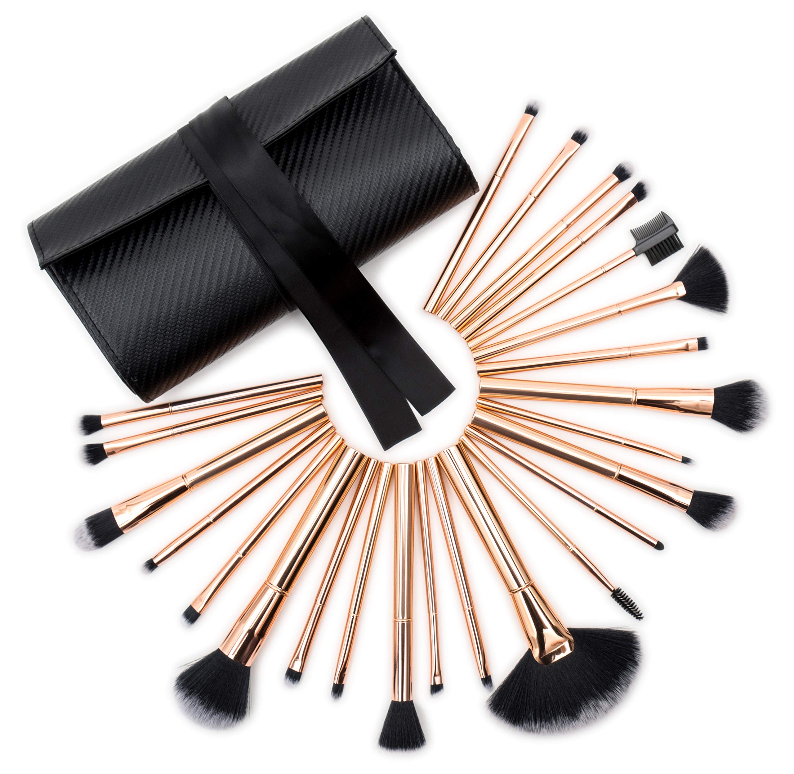 Rio Beauty Lush Rose Gold Makeup Brush Collection