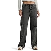 Wrangler Womens High-Rise Loose Fit Jean