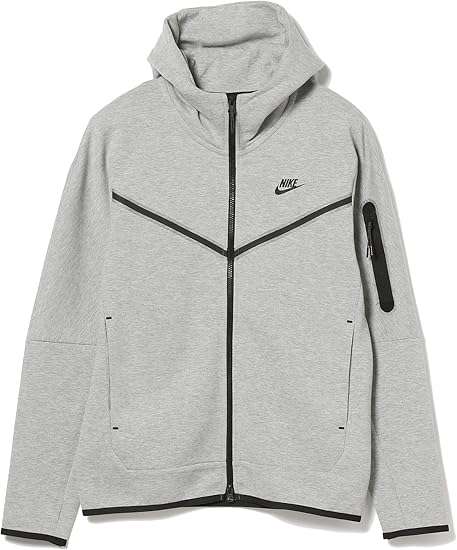 Amazon ビームス Nike ナイキ ブルゾン テック テック フリース フルジップ パーカー メンズ Lt Grey M コート ジャケット 通販