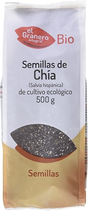 SEMILLAS DE CHIA BIO 500 gr: Amazon.es: Alimentación y bebidas