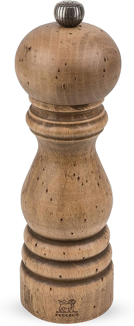 Peugeot 30964 Paris Antique Moulin à Sel Bois Patiné 18 Cm