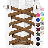 Stepace 2 Pairs Elastic No Tie Shoe Laces for Kids