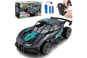 HONY Remote Control Car, 2.4Ghz 1/18 Scale Model Racing Car Toys, RC Car for Kids and Boys Age 3 4 5 6 7 8 Years Old, Hobby RC Cars Toys Birthday Gifts for 3 4 5 6 7 8-12 Year Old Boys -Blue