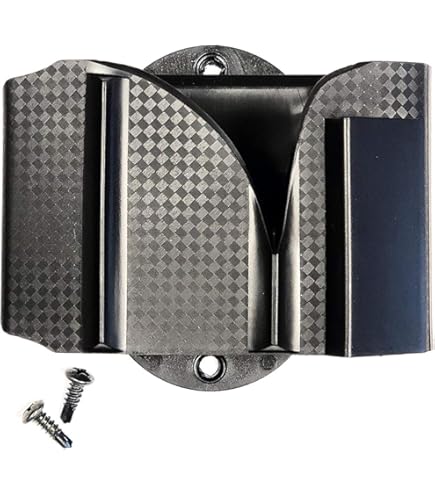 KINGS AGNET Gun Holder | Rubber Coated Agnetic Concealent Ount For Pistols, Rifles And