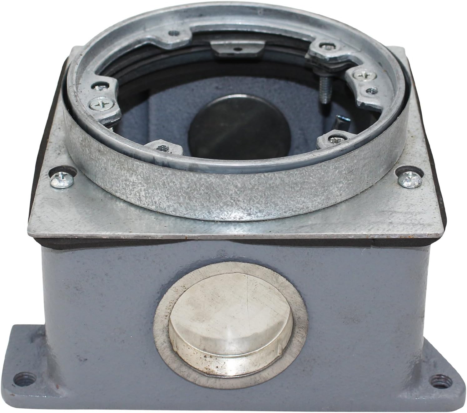 Wiremold Legrand 889b Cast Iron Floor Box Outlet Box Cast Iron