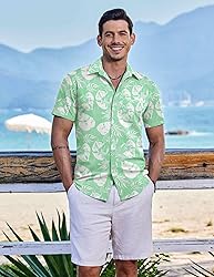 COOFANDY Hawaii Essentials for Vacation Island
