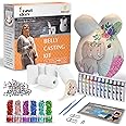 Crawl Story Belly Cast Kit Pregnancy-Baby Casting kit | With 5-Plaster Cloth Roll, Hanging Hardware & Decorative items| Perfect Baby Shower & Pregnancy Gifts|Pregnancy Belly casting kit baby bump cast