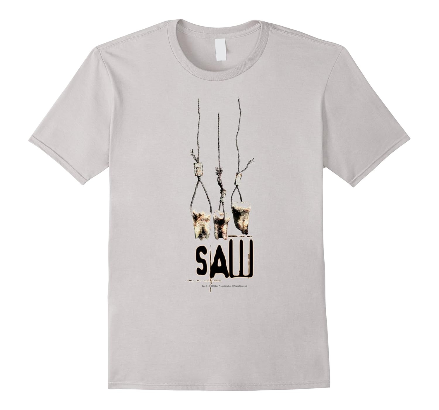 Saw 3 Pulling Teeth T-Shirt-Rose