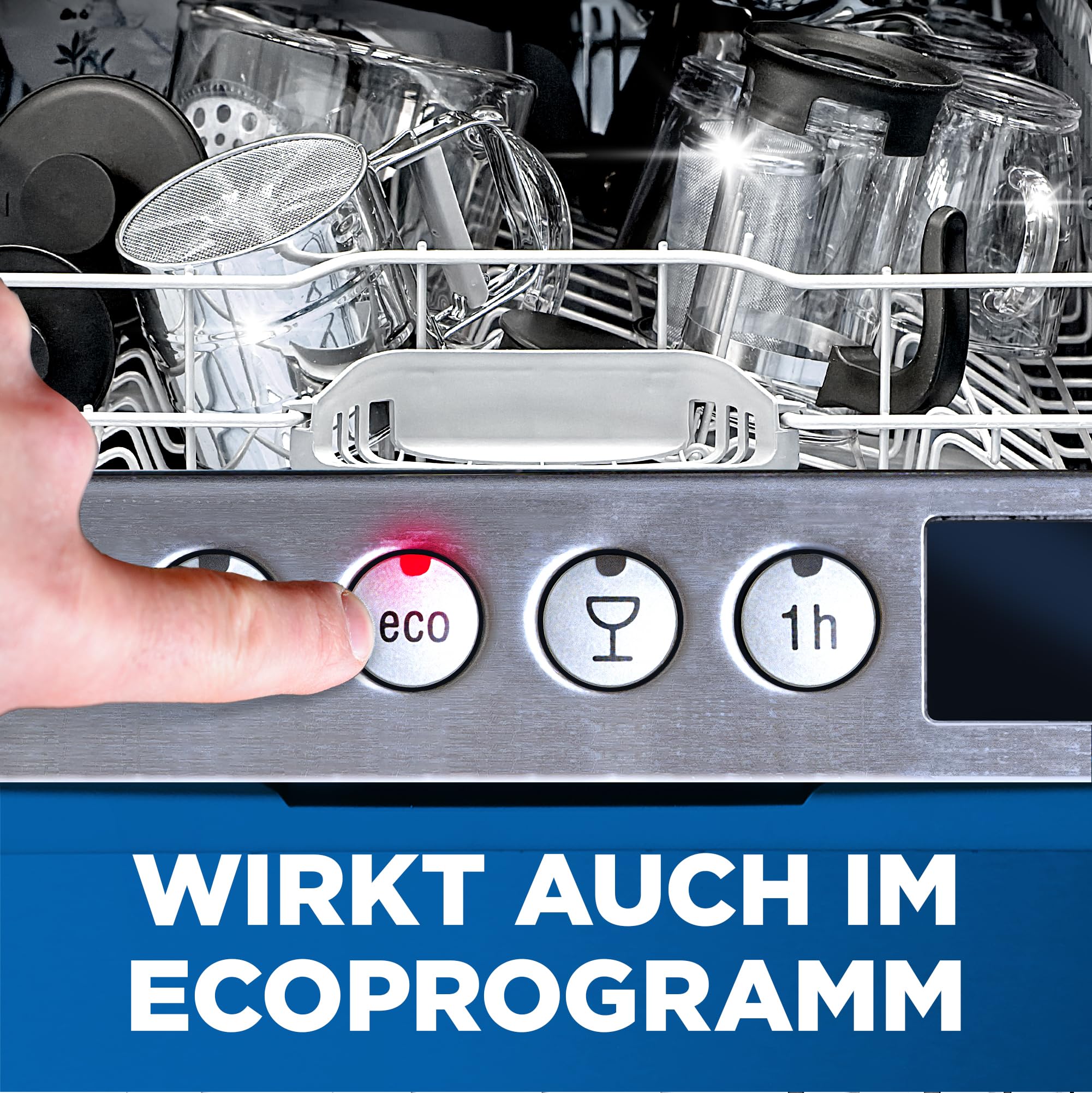 Finish Quantum Infinity Shine Spülmaschinentabs – kraftvolle Reinigung, Fettlösekraft und Glanz – 83 Finish Caps 9