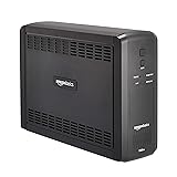 Amazon Basics Line Interactive UPS 1500VA 900 Watt Surge Protector Battery Power Backup, 10 Outlets, Black