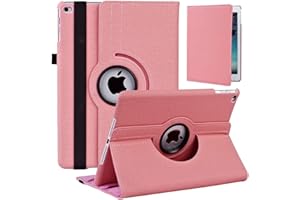 Vultic Fabric Rotating Case for iPad 2/3/4 (2012/2011)[Oldest Models], 360 Degree Stand [Auto Sleep/Wake][Pencil Holder] Foli