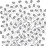 Sunrica 300Pcs Acrylic Letter Pony Beads for
