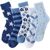 UPCOZY Fluffy Fuzzy Socks Gifts for Women,Winter Cozy Soft Warm Plush Socks Gifts for girlfriend.
