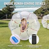 VEVOR Inflatable Bumper Balls 2-Pack 4FT PVC Sumo Zorb Bubble Balls for Kids view 4