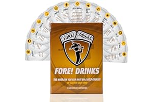 Fore! Drinks On-Course Golf Game | Fun Interactive Golf Drinking Game | Have More Fun On Your Next Round