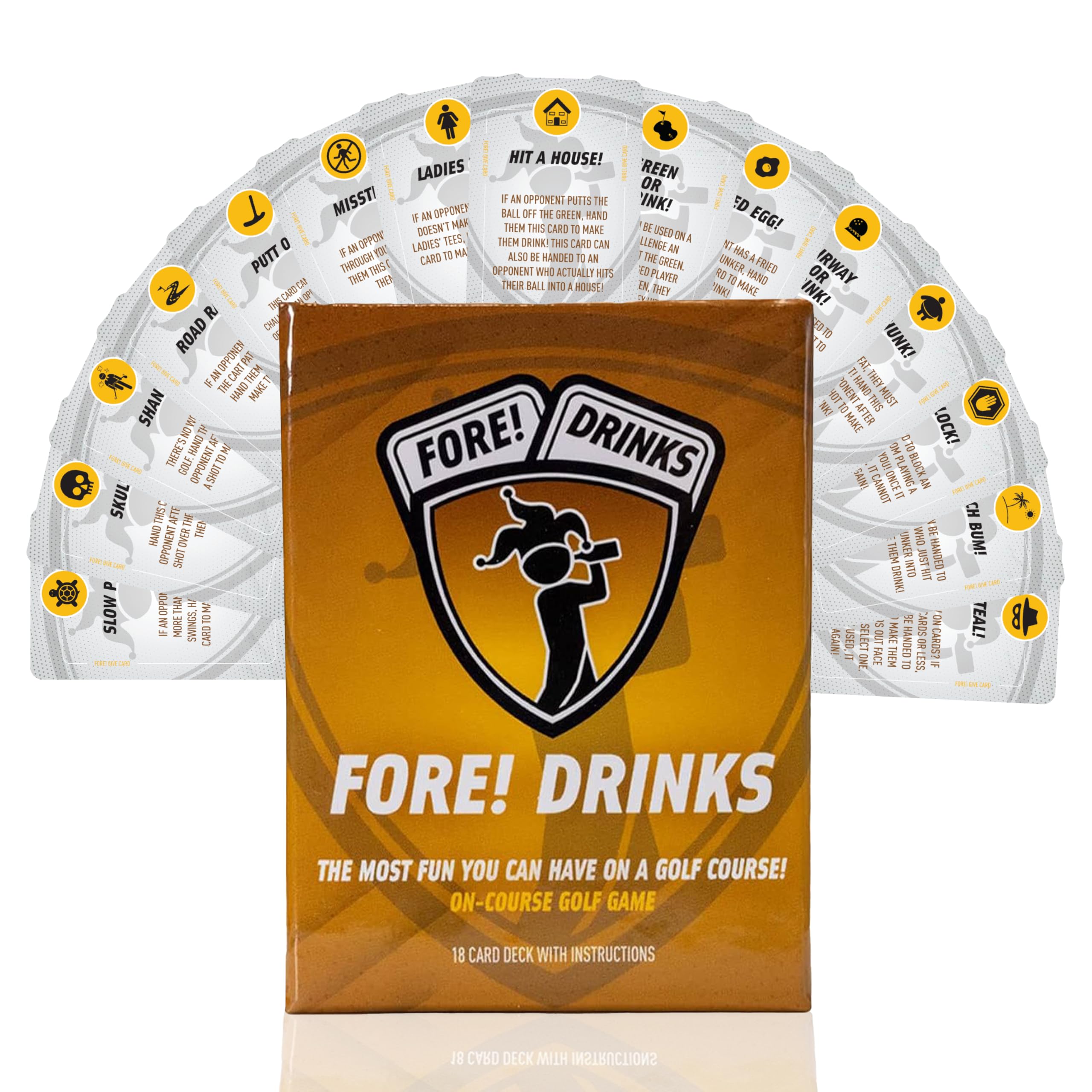 Fore! Drinks On-Course Golf Game