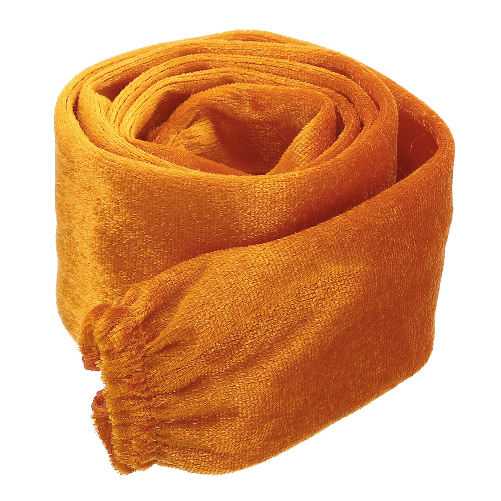 PATIKIL 2.6ft Lamp Chain Cover, Chain Protective Sleeve Washable with Zipper for Chandelier Lighting Wires Swing Light Fixture, Orange