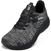 Slow Man Wide Toe Box Mens Walking Sneakers Wide Width Running Shoes Gym Workout Tennis Shoes for Wide Feet