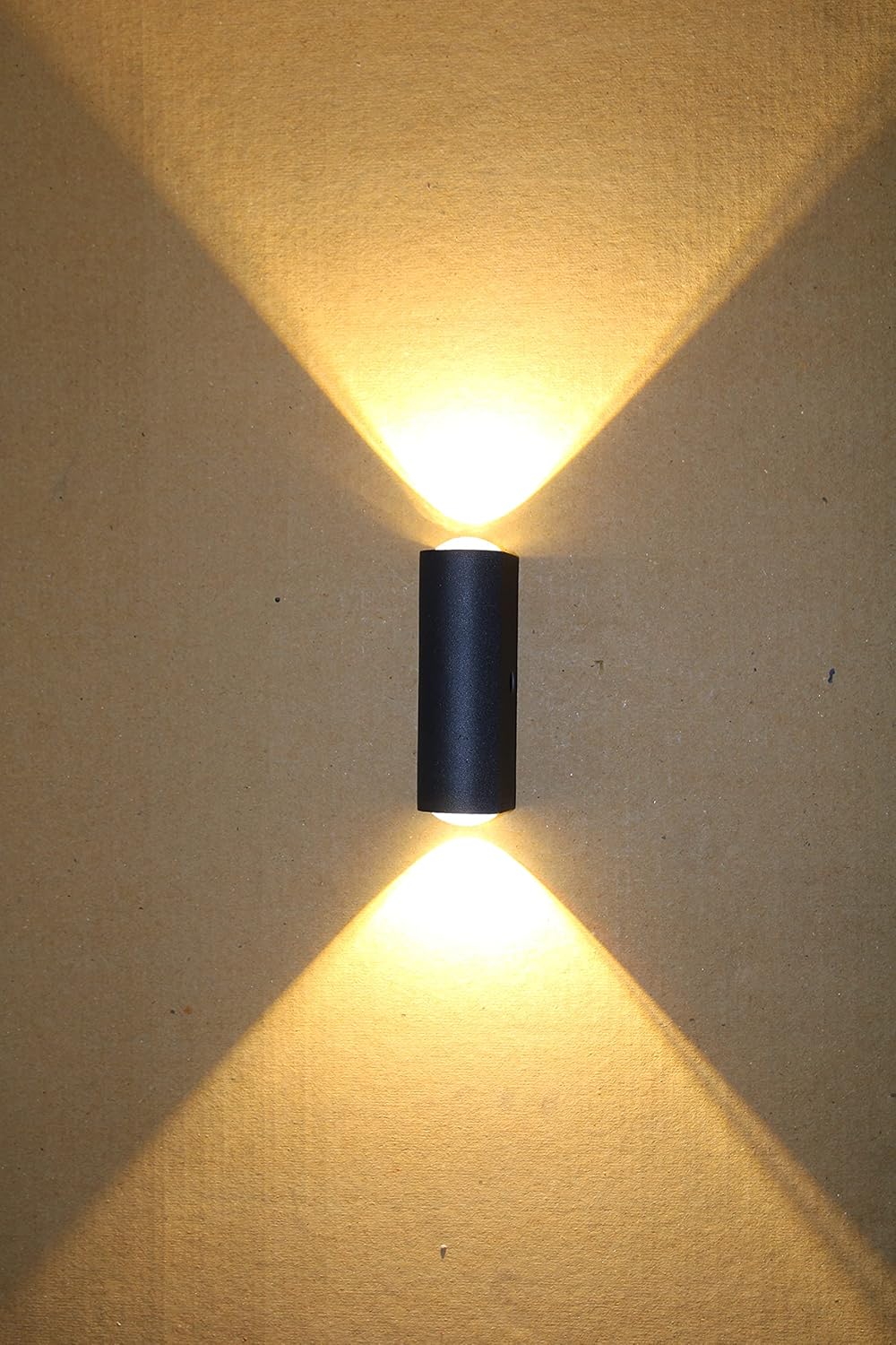 Led Wall Light Two Way Round Model, Warm White, 6w Waterproof IP65