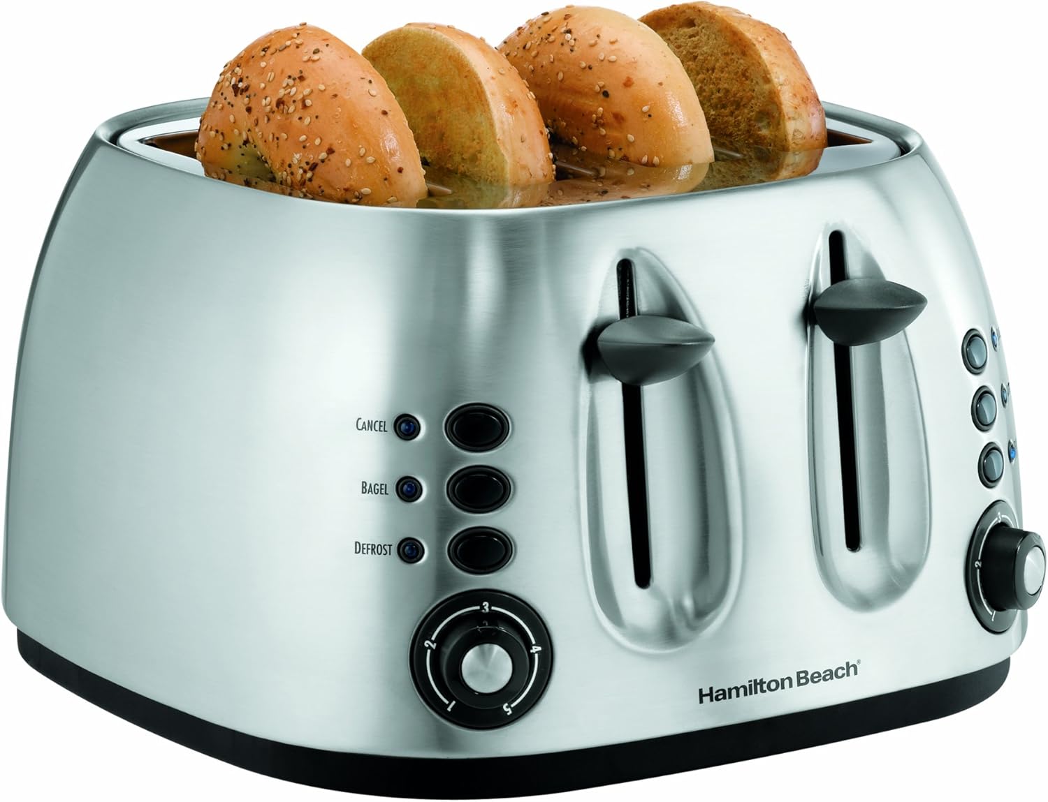 Brushed Chrome 4 Slice Toaster Amazon.ca Home & Kitchen