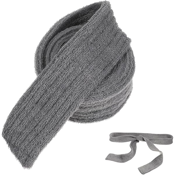 1 Piece Mens Womens Fluffy Fleece Replacement Self-Tie Waist  display picture 3
