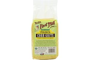 Bob's Red Mill Organic Corn Grits/Polenta, 24 Oz, Pack of 4