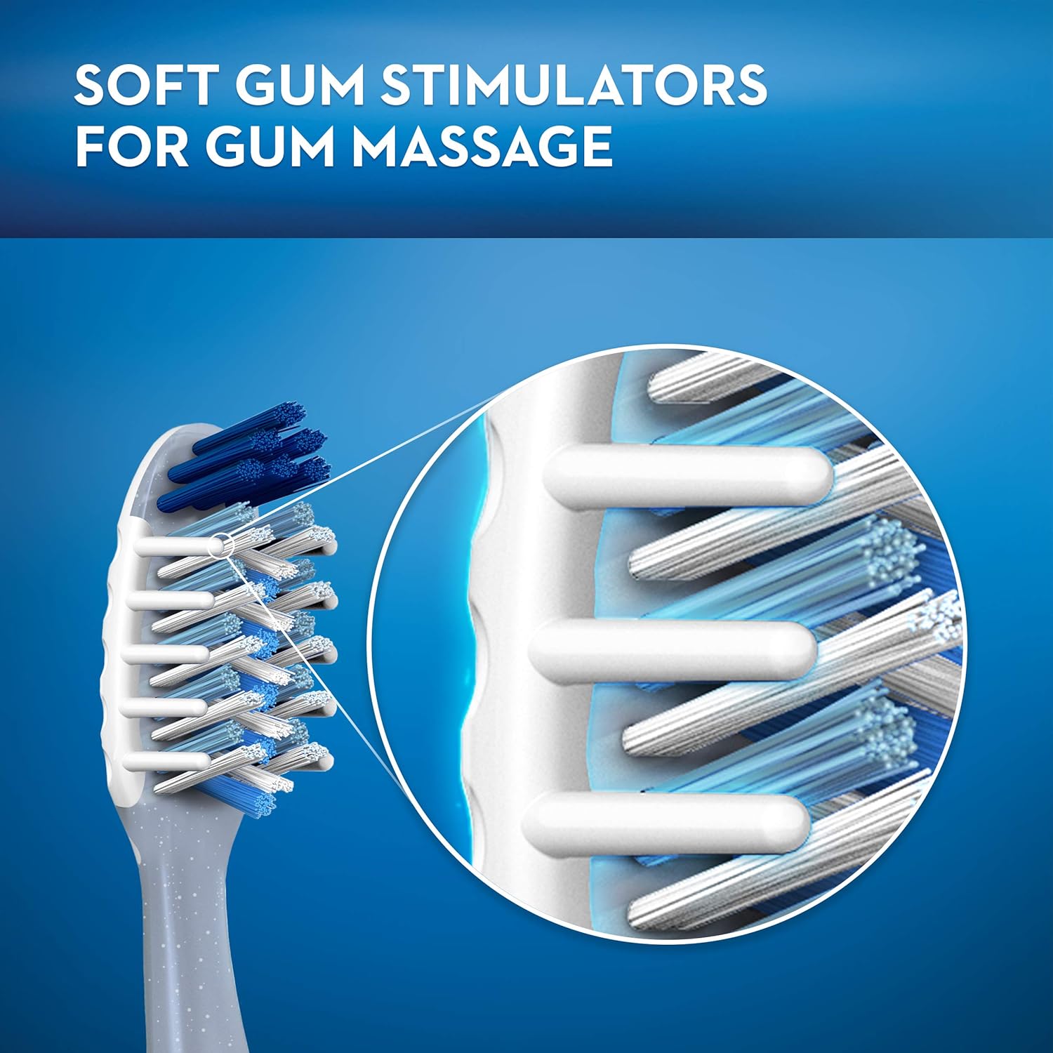 Oral-B CrossAction All In One Manual Toothbrush, Medium, 2 count : Childrens Toothbrushes : Beauty