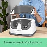 Ingenuity Baby Base 2-in-1 Seat Slate Booster Chair Ages 6 Months+ view 4