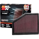 K&amp;N High-Flow Original Lifetime Engine Air Filter: Washable, 33-3079 | Fits Select 2015-2026 BMW: 740i/840i/X6 30d/840D/630d GT/518d/X6/640i GT/X7 xDrvie40i (See Product Description)
