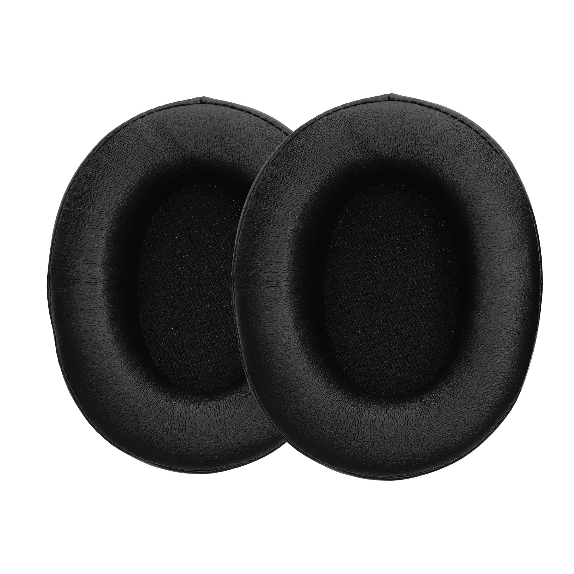 kwmobile 2x Headphone EarpPads for Kingston Hyper X Cloud Alpha/Cloud Alpha S/Cloud Flight/Cloud Flight S Replacement Ear Pads - Headphone Ear Covers - Black